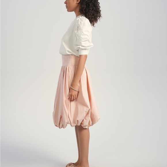 🆕BUBBLE SKIRT Blush Sz L - Picture 3 of 5